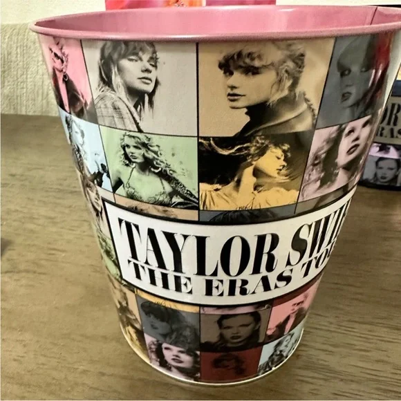Taylor Swift Eras tour AMC pink popcorn tin - Picture 2 of 4
